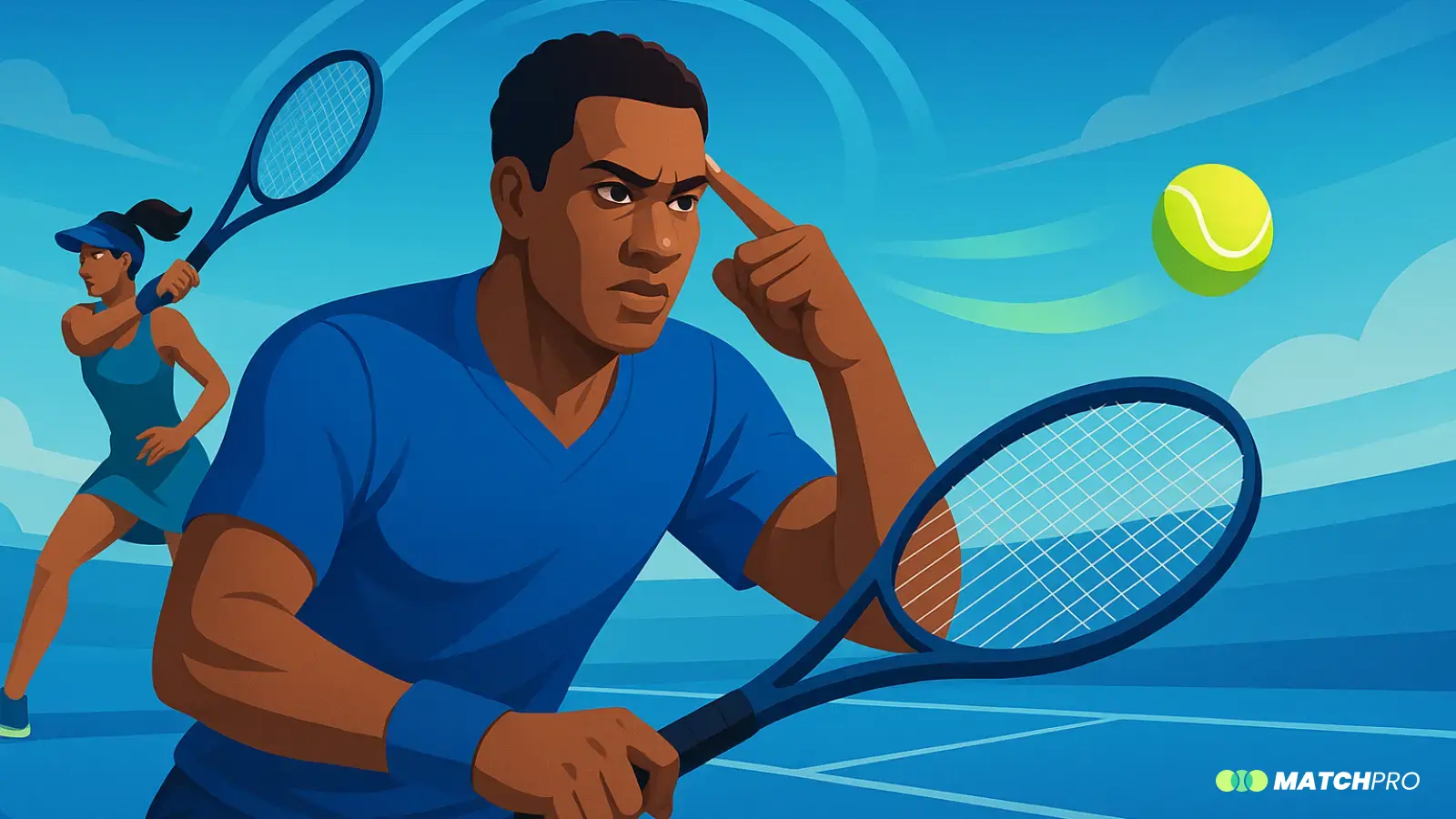 Mejorar la estrategia mental en tenis
