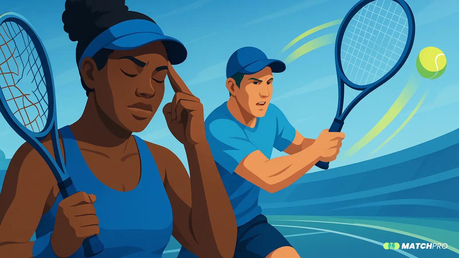 What An Awful Racket Mental Techniques with a Damaged Racket | Blog MatchPro