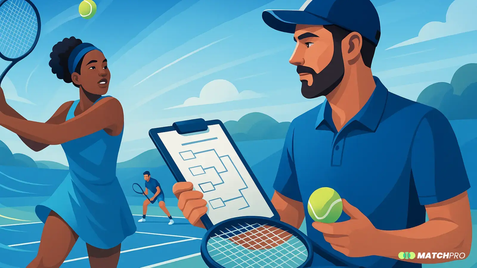 Cómo organizar un torneo de tenis en tu club: guía paso a paso