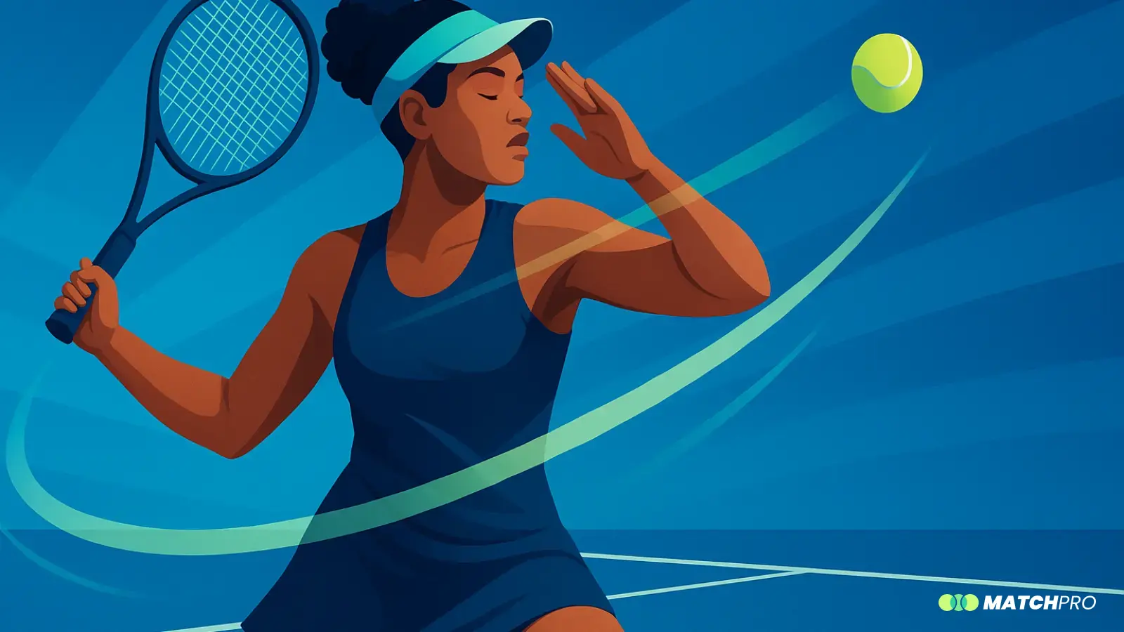 Domina el ritmo mental en partidos de tenis