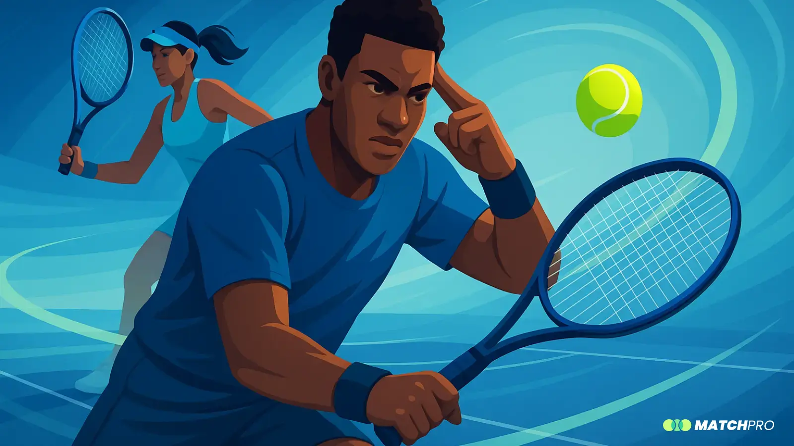 Estrategias mentales para principiantes de tenis